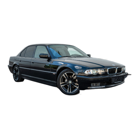BMW E38 Handbücher