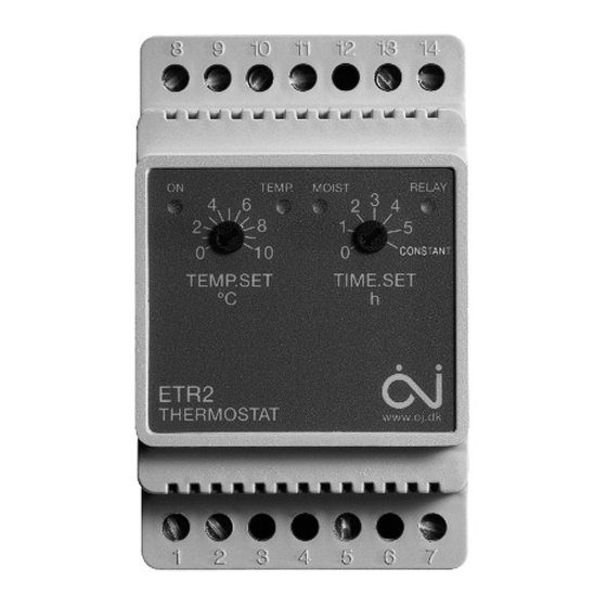ELEKTRA OJ Microline ETR2 Bedienungsanleitung