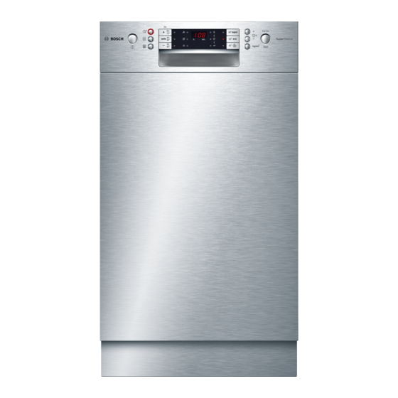 Bosch SP Serie Gebrauchsanleitung