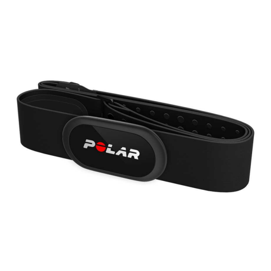 Polar H10 Gebrauchsanleitung