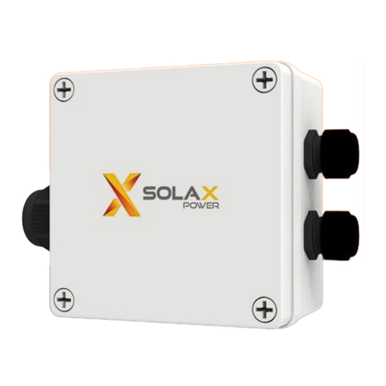 SolaX Power Adapter Box G2 Installationshandbuch