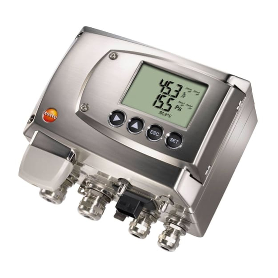 testo 6381 Bedienungsanleitung
