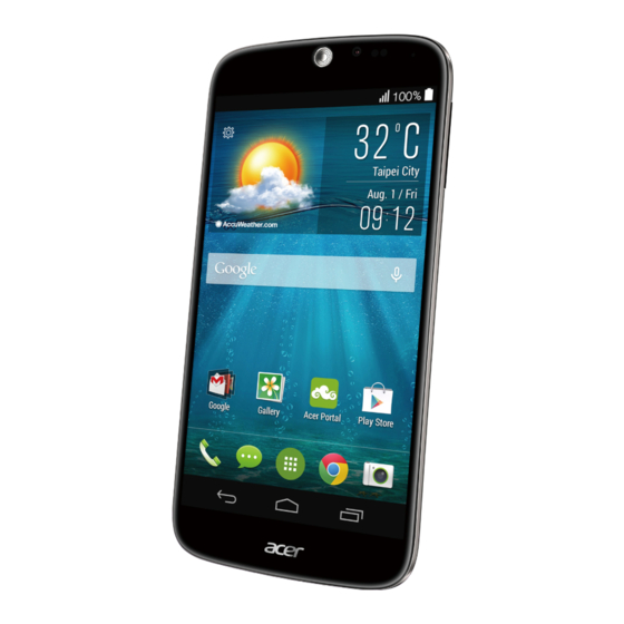 Acer Liquid Jade Benutzerhandbuch