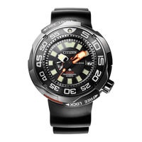 Citizen Eco-Drive J210 Kurze Anweisungen