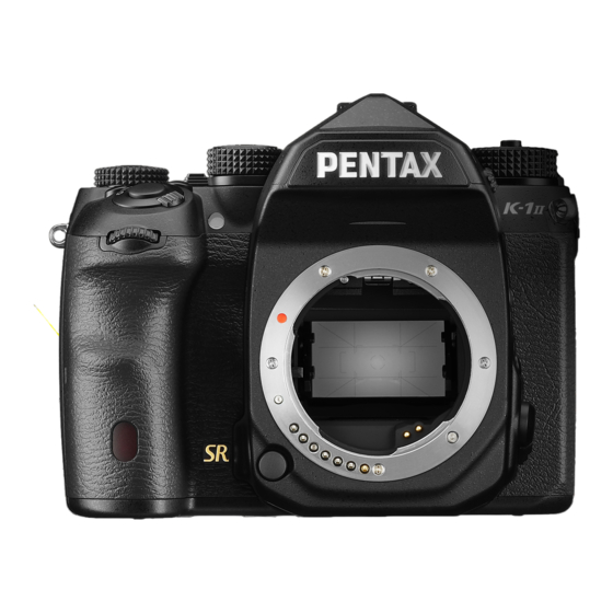 Ricoh PENTAX K-1 II Handbücher