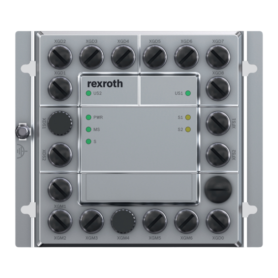 Bosch Rexroth PRC7000 MGDM Betriebsanleitung