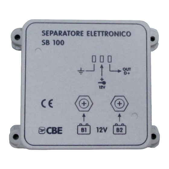 CBE SB100 Bedienungsanleitung
