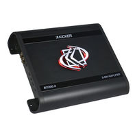 Kicker BX500.2 Benutzerhandbuch