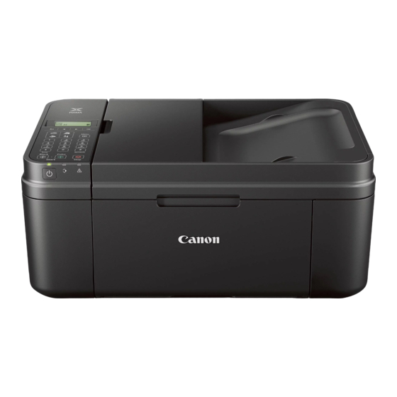 Canon MX490 Installationsaleitung