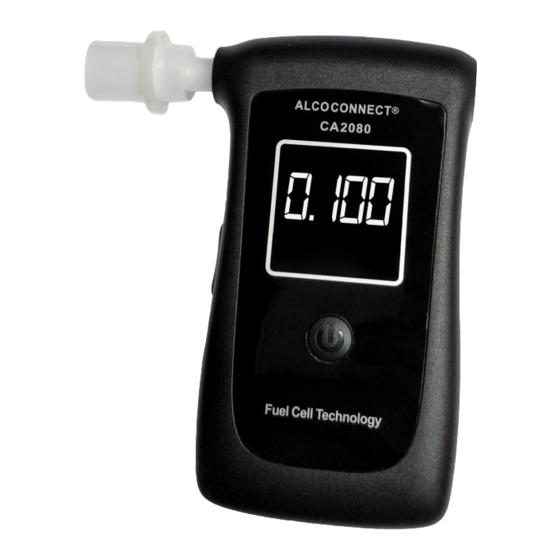 Cosmos Alkoholtester Alco-Connect CA 2080 Gebrauchsanleitung