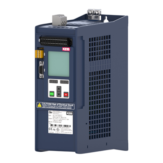 KEB Combivert G6 Programmierhandbuch