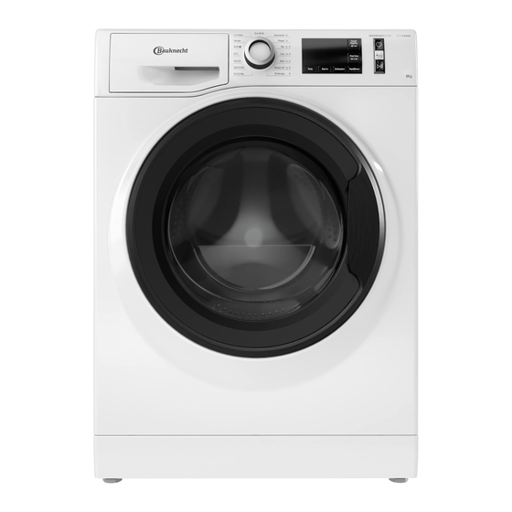Bauknecht W ACTIVE 8A Kurzanleitung