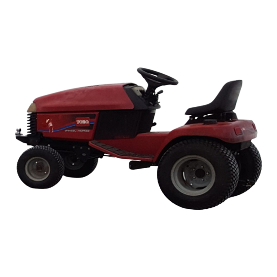 Toro Wheel Horse 520Lxi Bedienungsanleitung