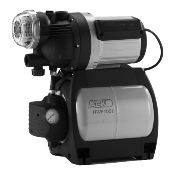 AL-KO HW F 1000 Bedienungsanleitung