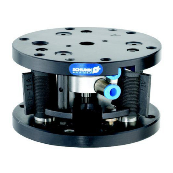 SCHUNK FUS Serie Montage- Und Betriebsanleitung