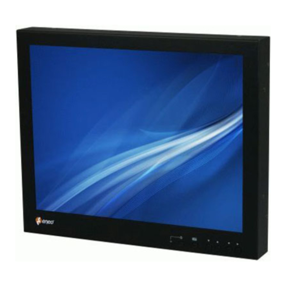 Eneo VMC-15LCD-P Montageanleitung