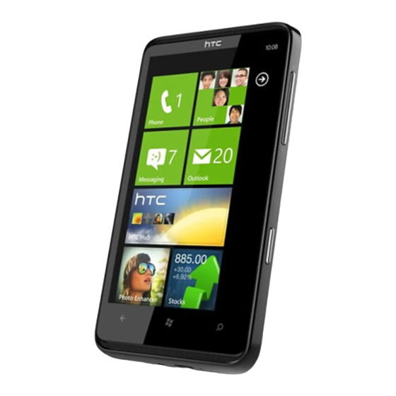 HTC  HD7 Handbuch