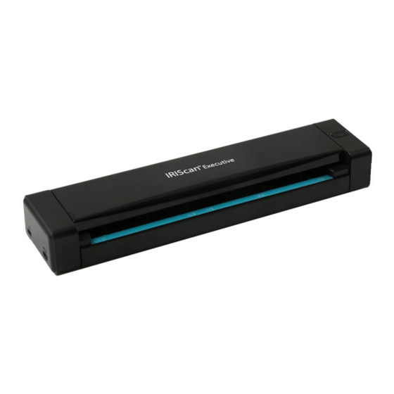 IRIS IRIScan Executive 4 Kurzanleitung