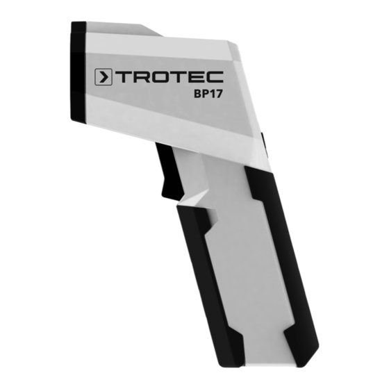 Trotec BP17 Originalbetriebsanleitung
