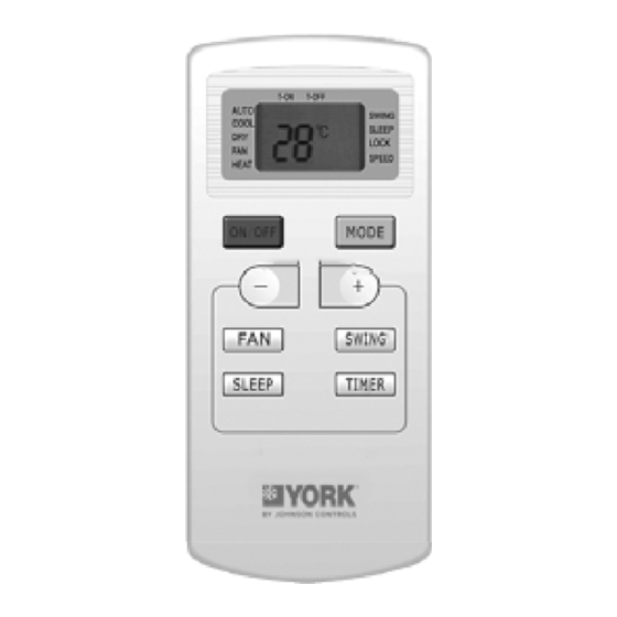 Johnson Controls YORK EAKC - 09 FSAAR Bedienungsanleitung