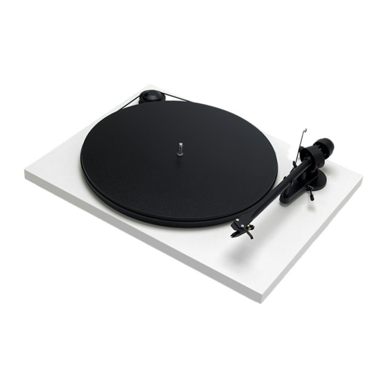 Pro-Ject Audio Systems Pro-Ject Essential II Handbücher