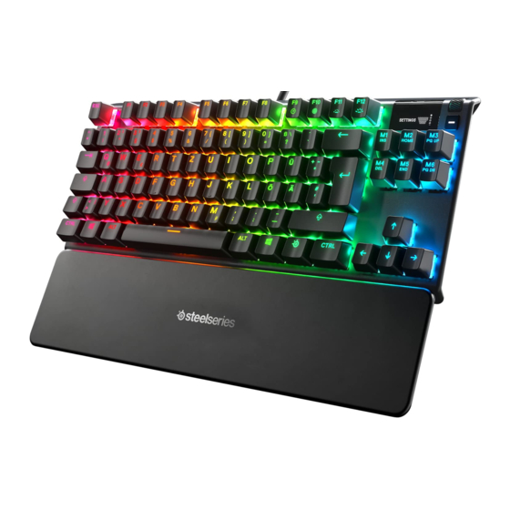 SteelSeries APEX PRO TKL WIRELESS Bedienungsanleitung