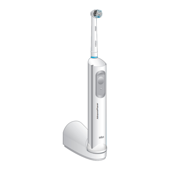 Braun Oral-B Advance Power D 79013 Gebrauchsanweisung
