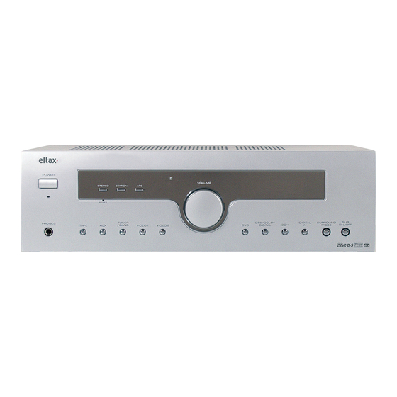 Eltax AVR-320 Bedienungsanleitung