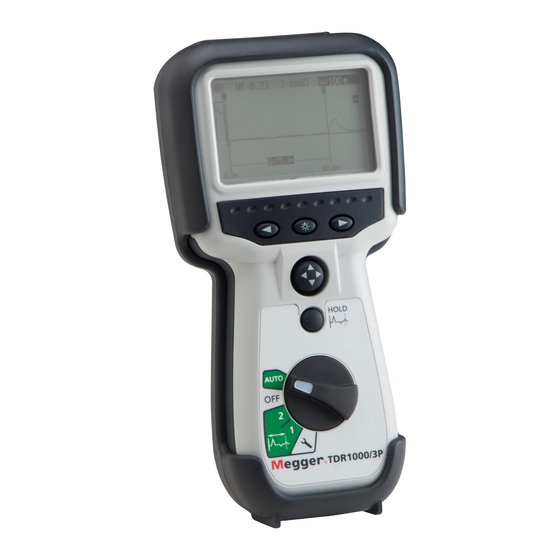 Megger TDR1000 Bedienungsanleitung