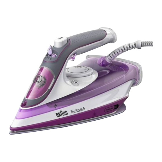 Braun TexStyle 5 SI 50 Serie Bedienungsanleitung