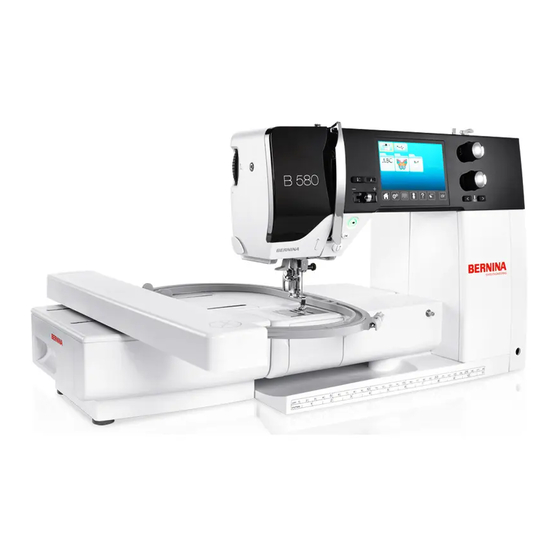 Bernina 580 Bedienungsanleitung