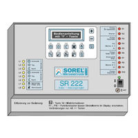 Sorel SR222 Montage- Und Bedienungsanleitung