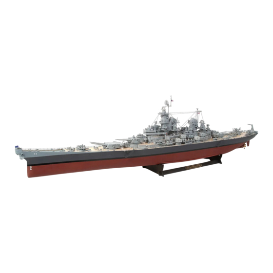 OcCre 16002 USS MISSOURI Bastelanleitung