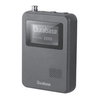 Durabase Pocket Radio DAB+/FM Bedienungsanleitung