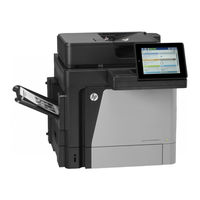 HP LaserJet Enterprise MFP M630 series Installationshandbuch