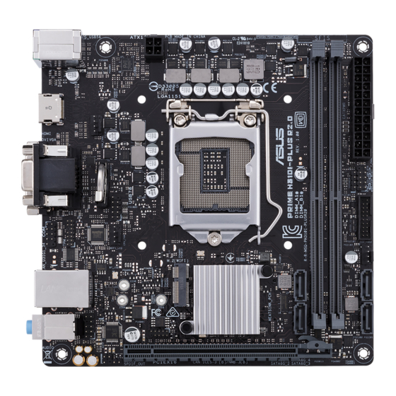 Asus PRIME H310I-PLUS R2.0 Handbuch