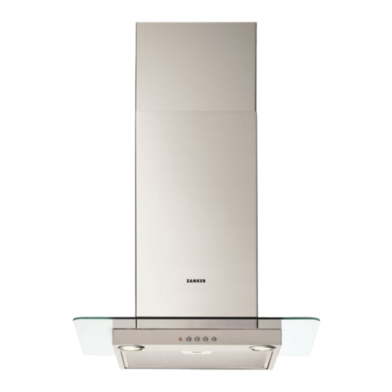 ZANKER ZKC92640XA Installationsanleitung