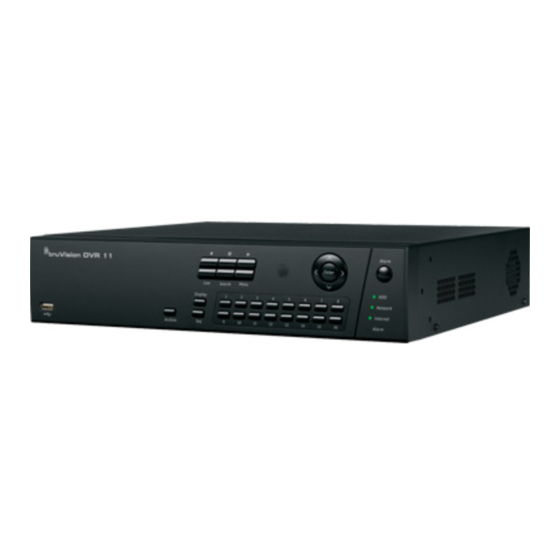 Interlogix TruVision DVR 11 Schnellstartanleitung