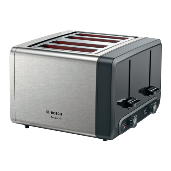 Bosch DesignLine TAT4P44 GB Serie Gebrauchsanleitung