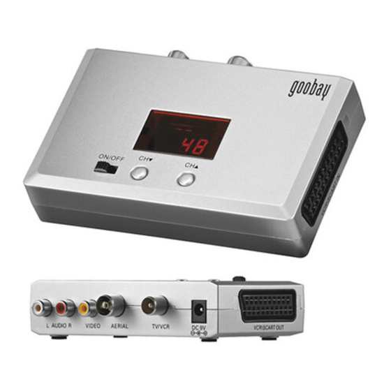 Goobay SAT MOD HF-3000 Bedienungsanleitung