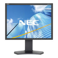 NEC MultiSync P212 Bedienungsanleitung