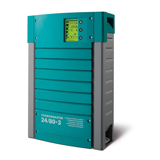 Mastervolt CHARGEMASTER 12/70-3 Betriebsanleitung