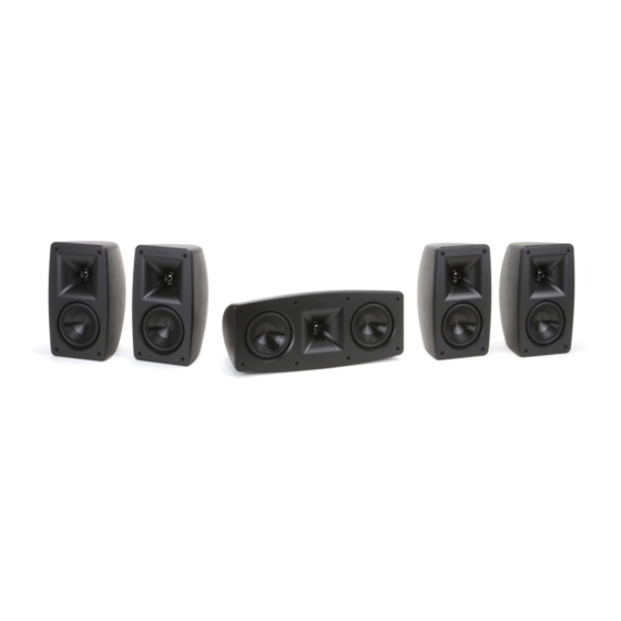 Klipsch Quintet Bedienungsanleitung
