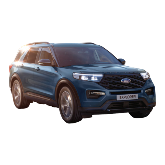 Ford EXPLORER 2021 Betriebsanleitung
