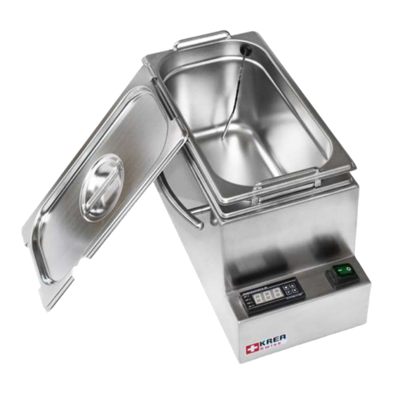KREA Swiss chocMELTER 6kg Bedienungsanleitung