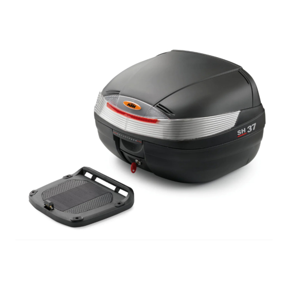 KTM Top Case 37 Montageanleitung