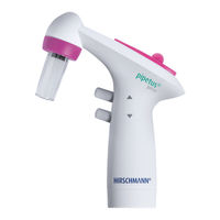 Hirschmann pipetus Bedienungsanleitung