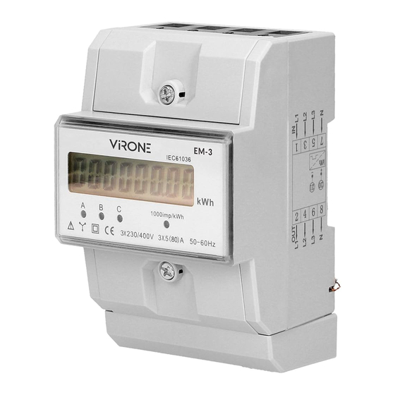 Virone EM-3 Bedienungsanleitung