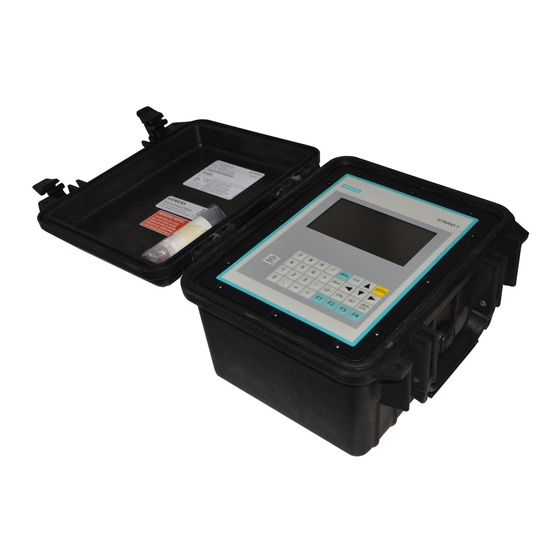 Siemens SITRANS FUP1010 Benutzerhandbuch