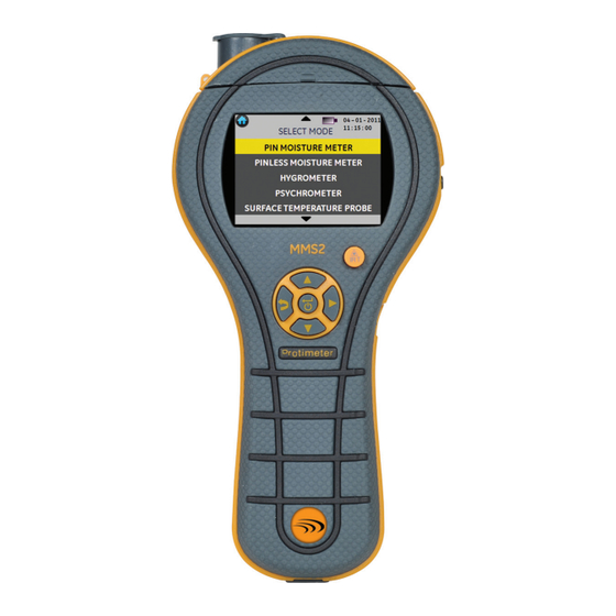 Amphenol Protimeter MMS Bedienungsanleitung